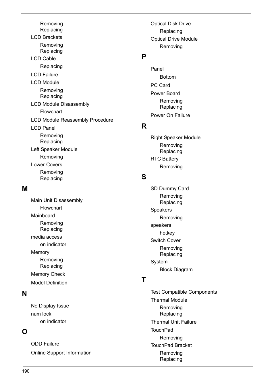 Acer 5241 User Manual | Page 200 / 202