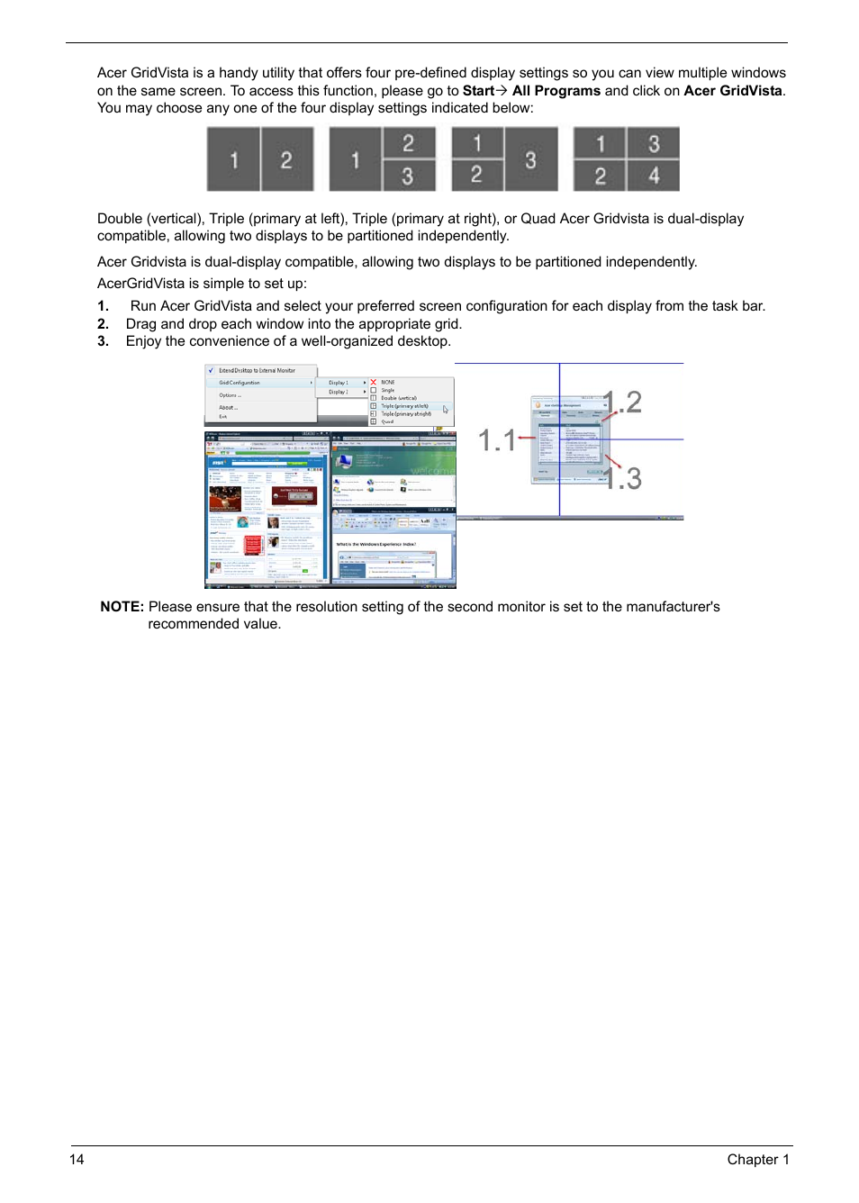 Acer 5241 User Manual | Page 24 / 202