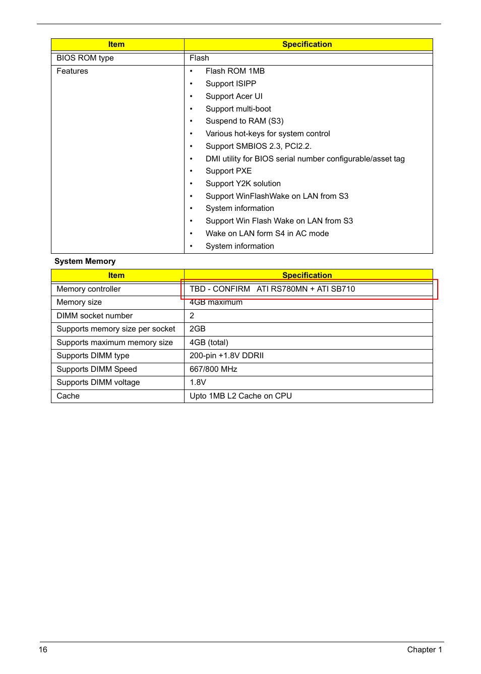 Acer 5241 User Manual | Page 26 / 202