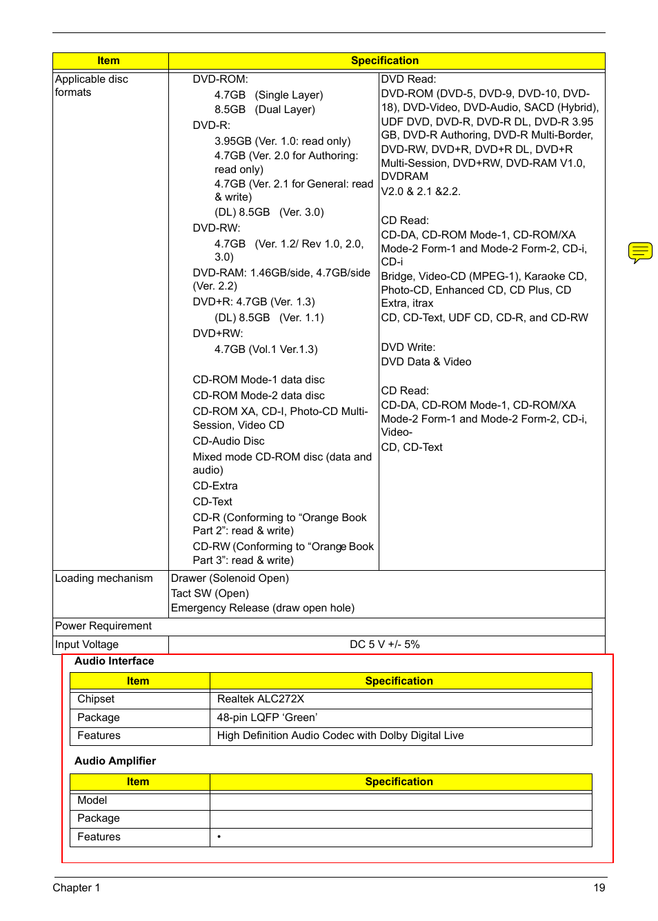 Acer 5241 User Manual | Page 29 / 202