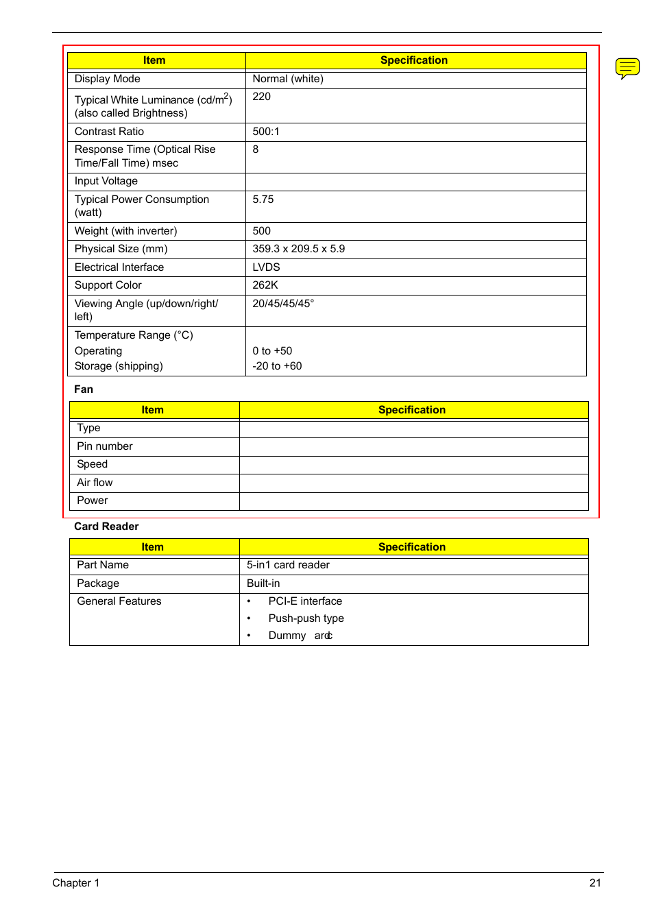 Acer 5241 User Manual | Page 31 / 202