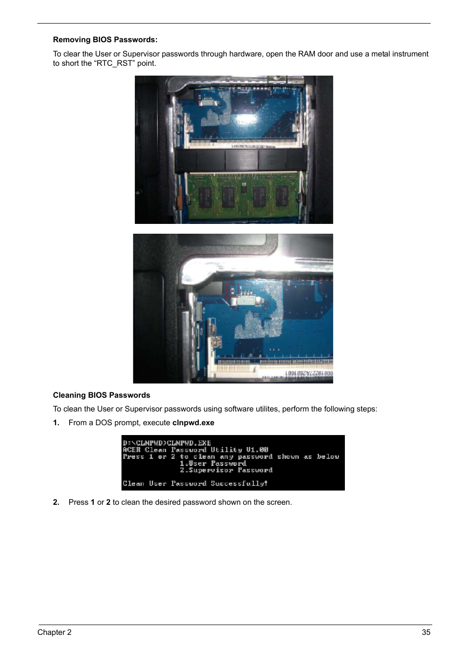Acer 5241 User Manual | Page 45 / 202