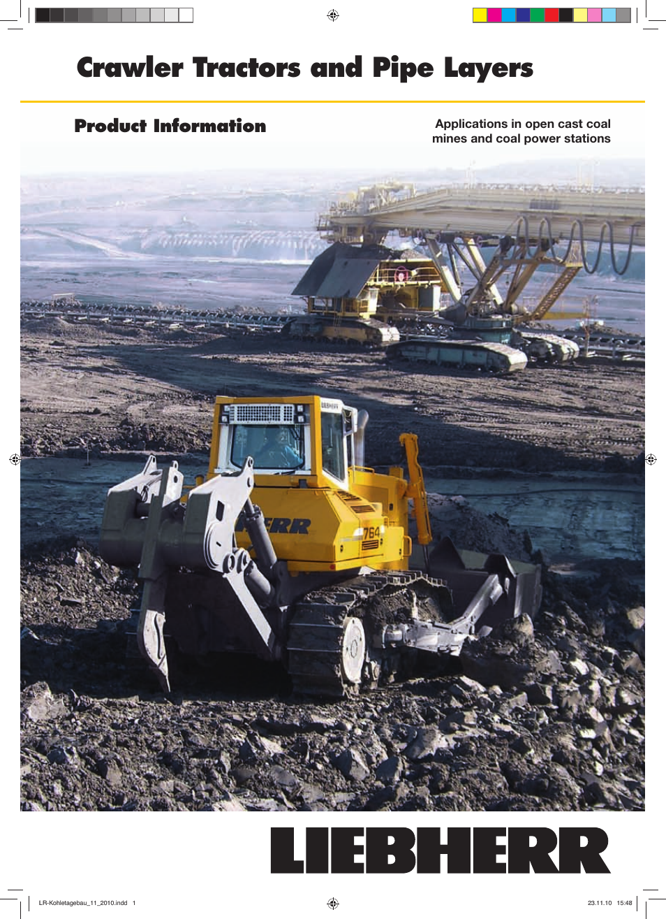 Liebherr PR 734 Litronic User Manual | 8 pages