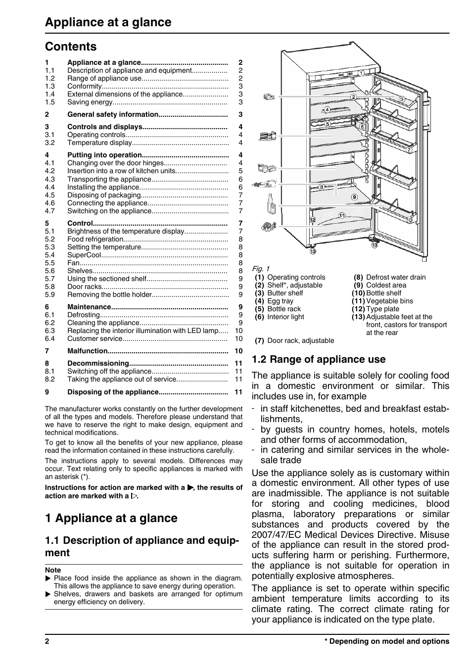 Liebherr KP 2620 Comfort User Manual | Page 2 / 12