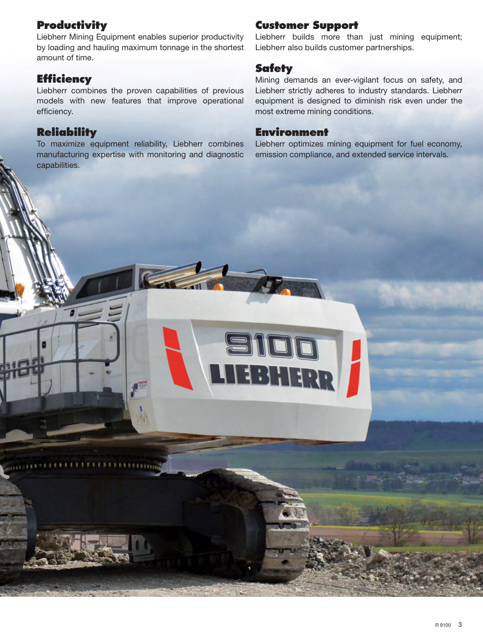 Liebherr R 9100 User Manual | Page 3 / 22