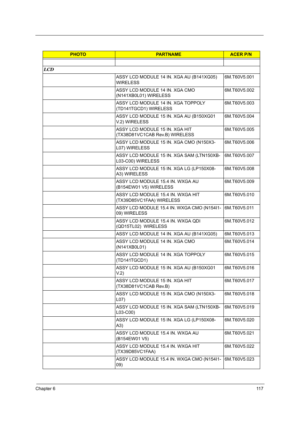 Acer 2700 User Manual | Page 123 / 140