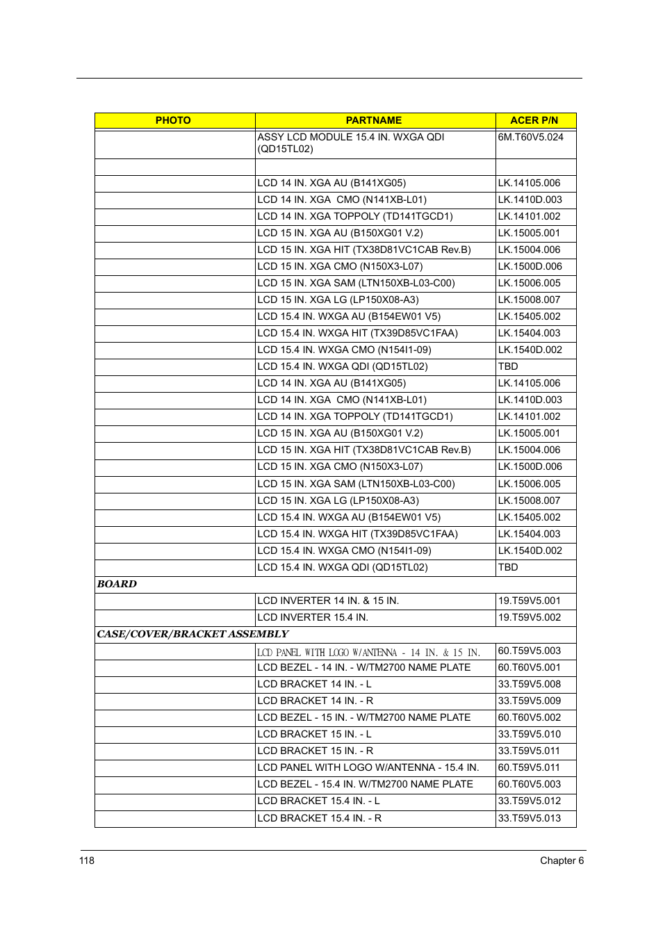 Acer 2700 User Manual | Page 124 / 140