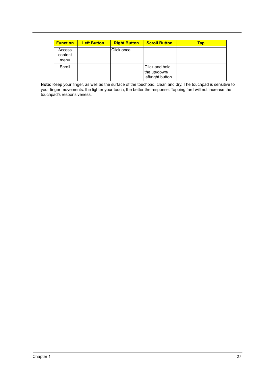 Acer 2700 User Manual | Page 33 / 140