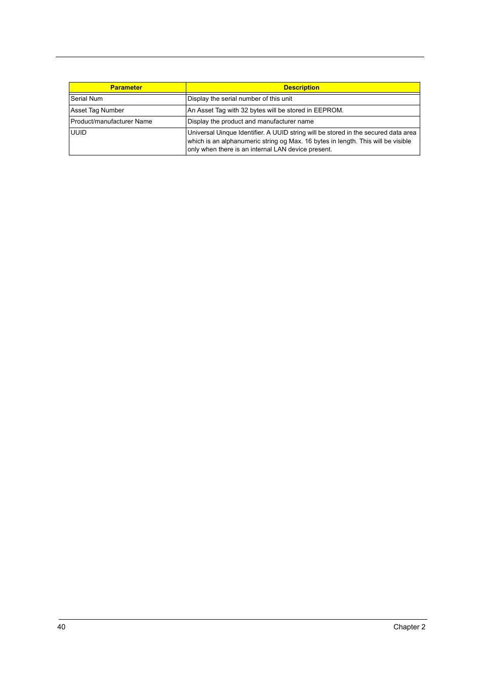 Acer 2700 User Manual | Page 46 / 140