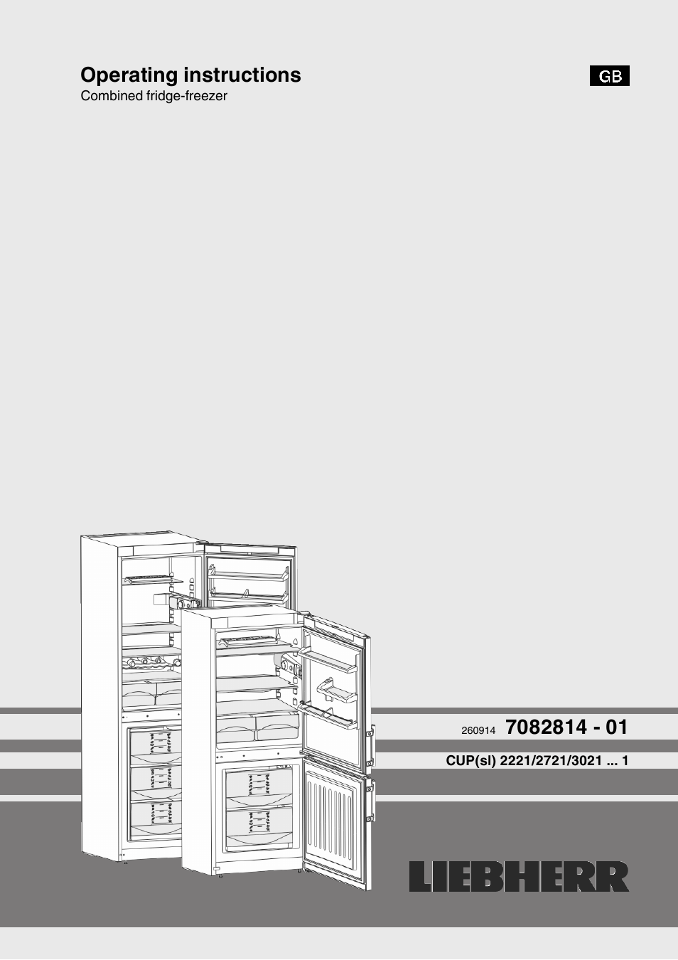 Liebherr CUPsl 2721 Comfort User Manual | 12 pages