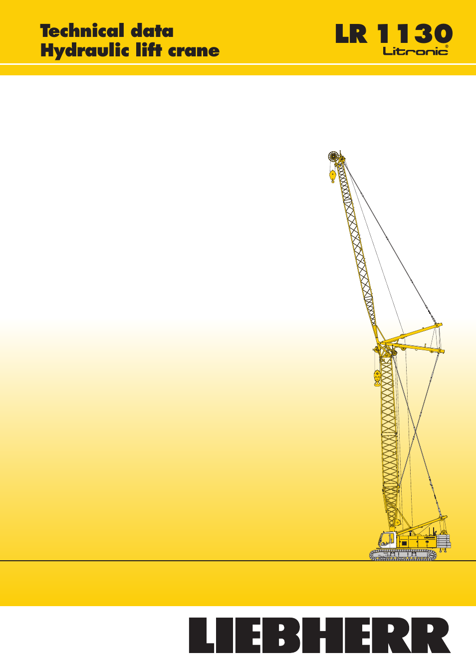 Liebherr LR 1130 User Manual | 24 pages