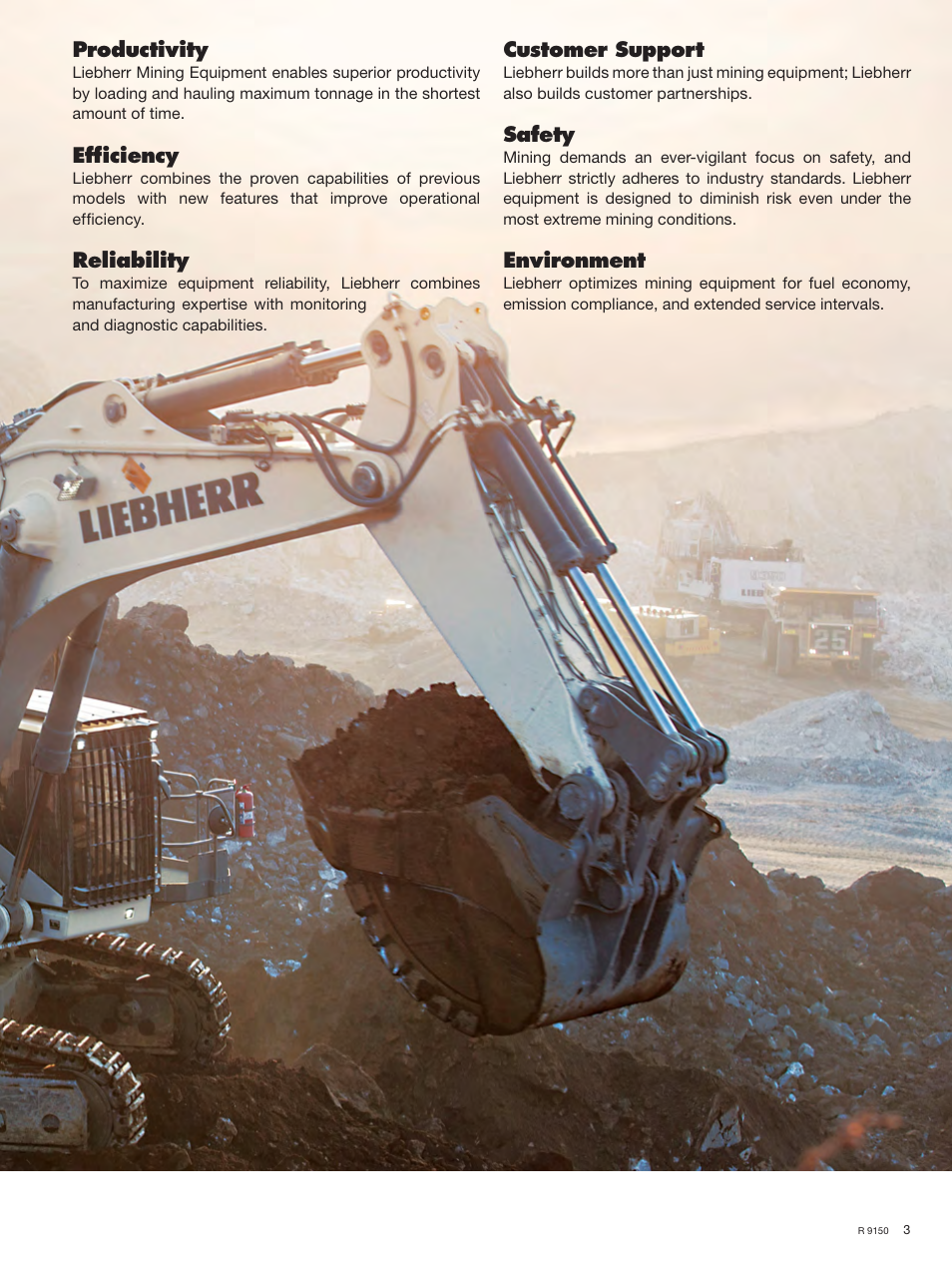 Liebherr R 9150 User Manual | Page 3 / 22