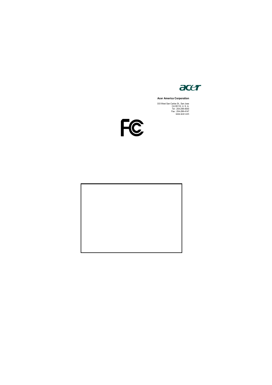 Acer H7530 Series User Manual | Page 57 / 58