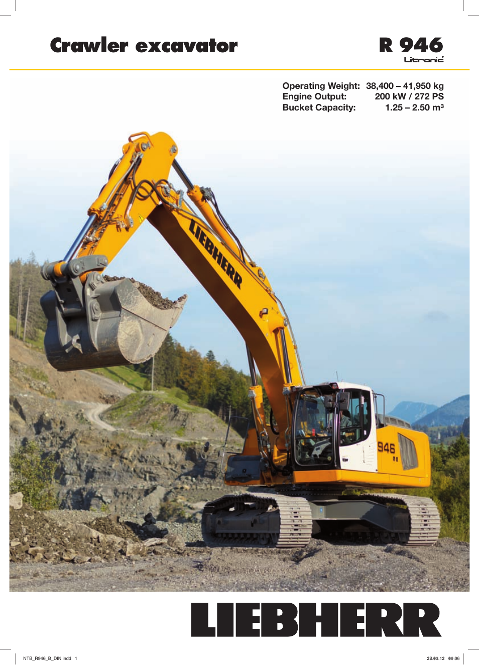 Liebherr R 946 User Manual | 24 pages