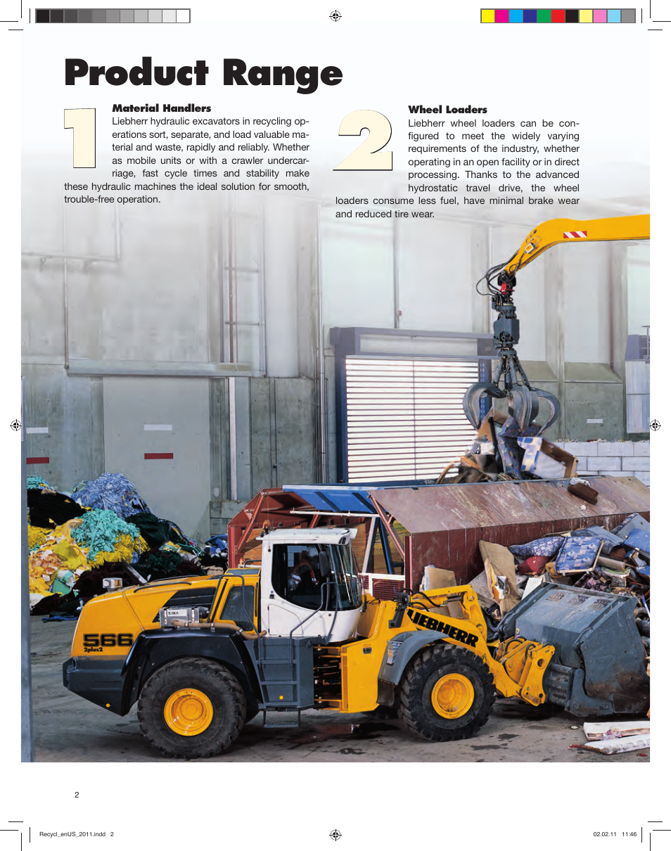 Product range | Liebherr PR 754 Litronic User Manual | Page 2 / 12