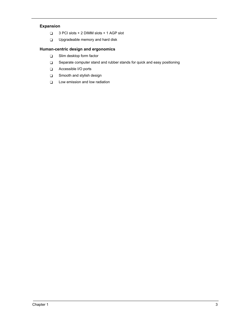 Acer 3300S User Manual | Page 9 / 114