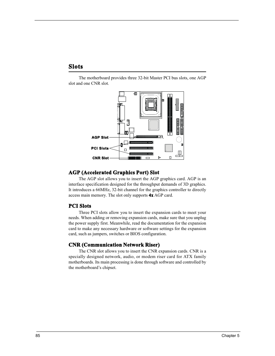 Slots | Acer 3300S User Manual | Page 91 / 114