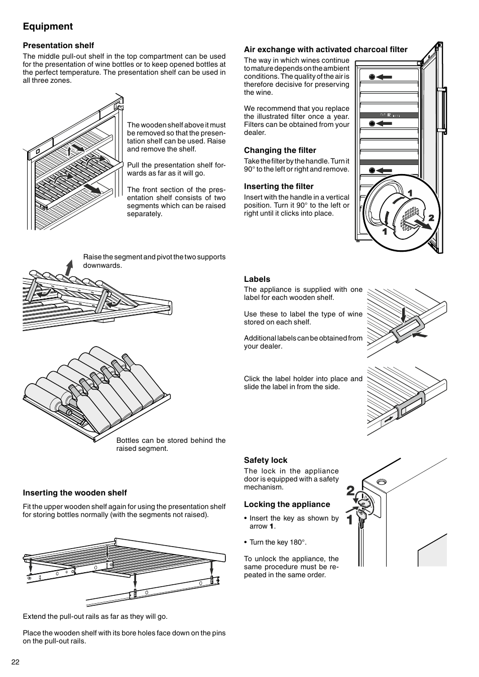 Equipment | Liebherr WTes 5872 Vinidor User Manual | Page 8 / 15