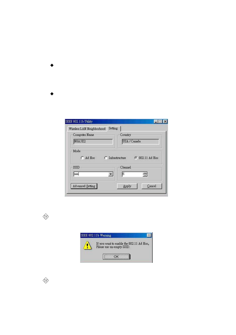 Acer IEEE 802.11b WLAN PC Card User Manual | Page 17 / 35