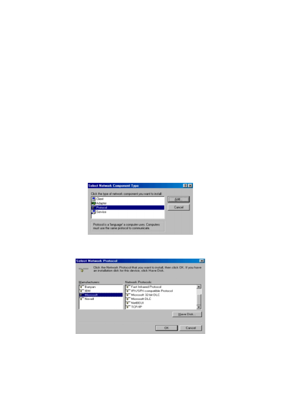 2 microsoft networking checklist | Acer IEEE 802.11b WLAN PC Card User Manual | Page 33 / 35