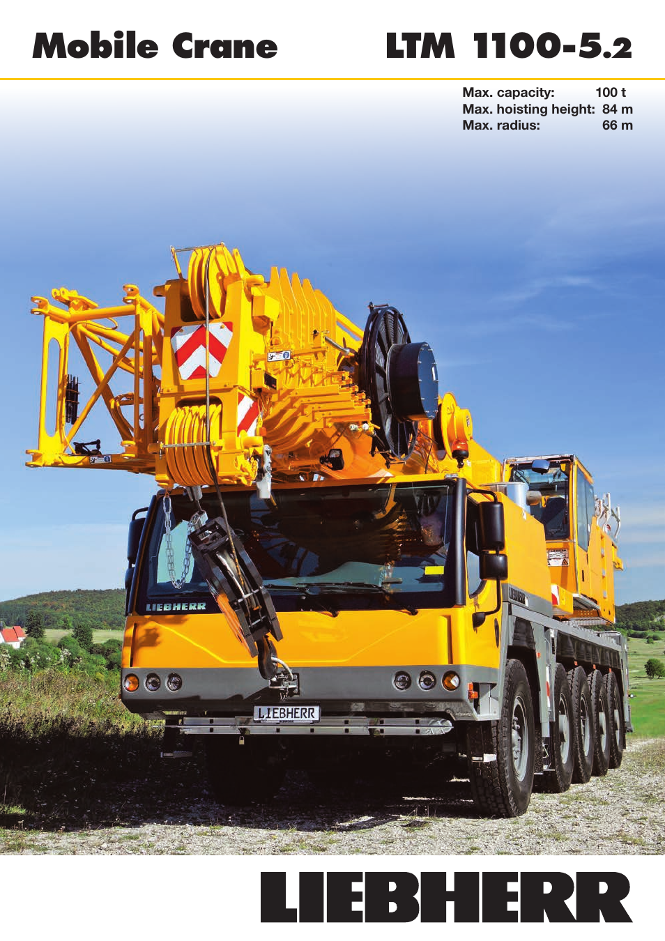 Liebherr LTM 1100-5.2 User Manual | 18 pages