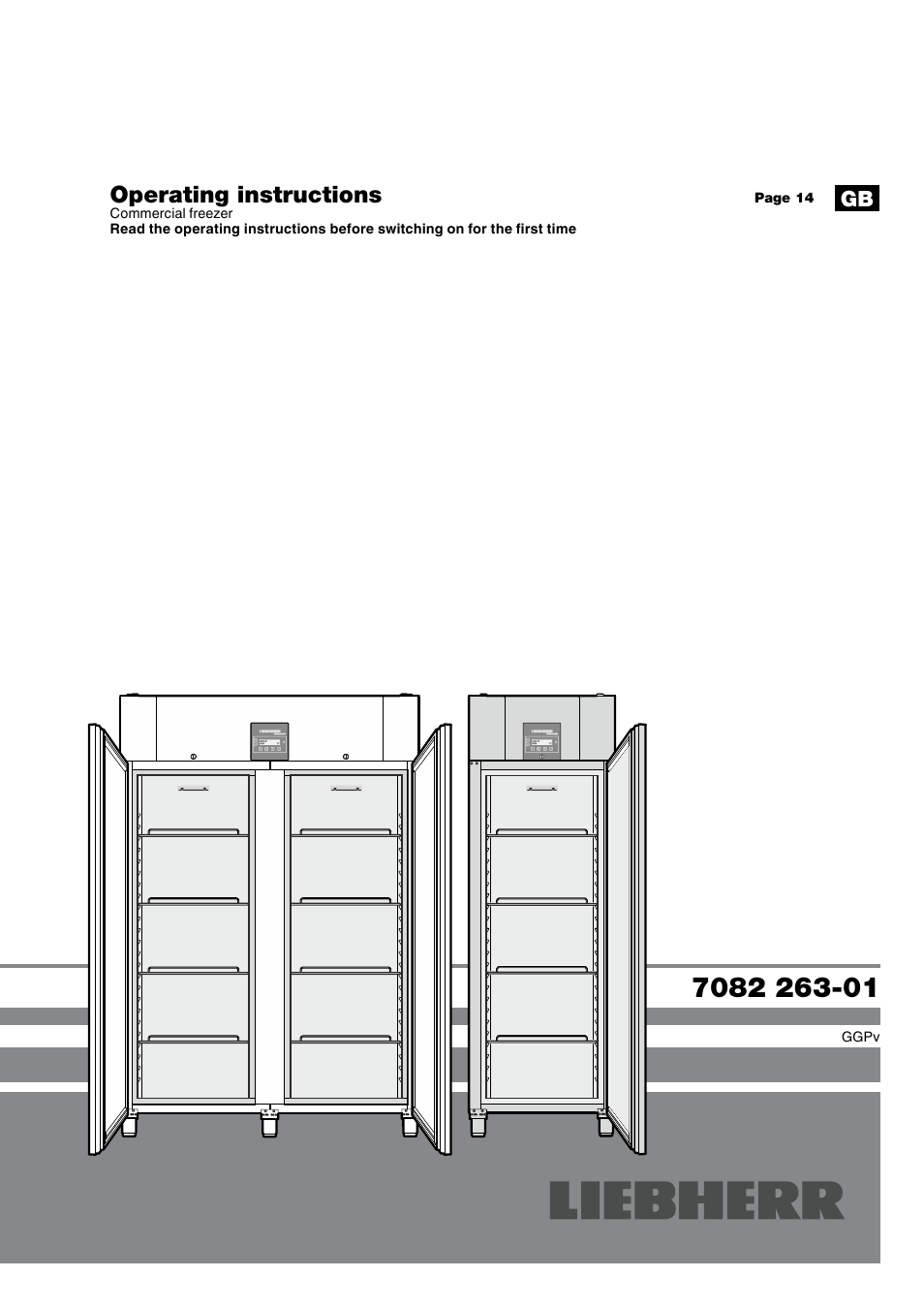 Liebherr GGPv 6590 ProfiPremiumline User Manual | 13 pages