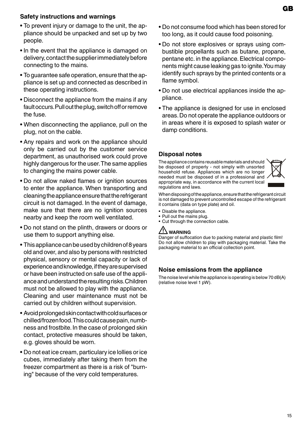 Liebherr GGPv 6590 ProfiPremiumline User Manual | Page 3 / 13