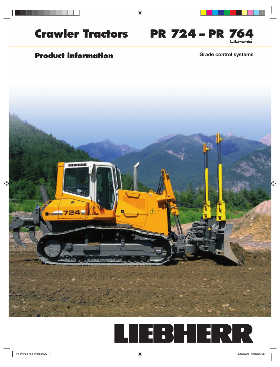 Liebherr PR 724 Litronic User Manual | 8 pages