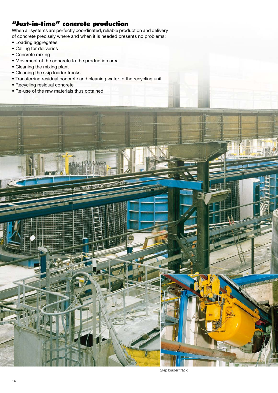 Just-in-time” concrete production | Liebherr Mixing Towers User Manual | Page 14 / 24