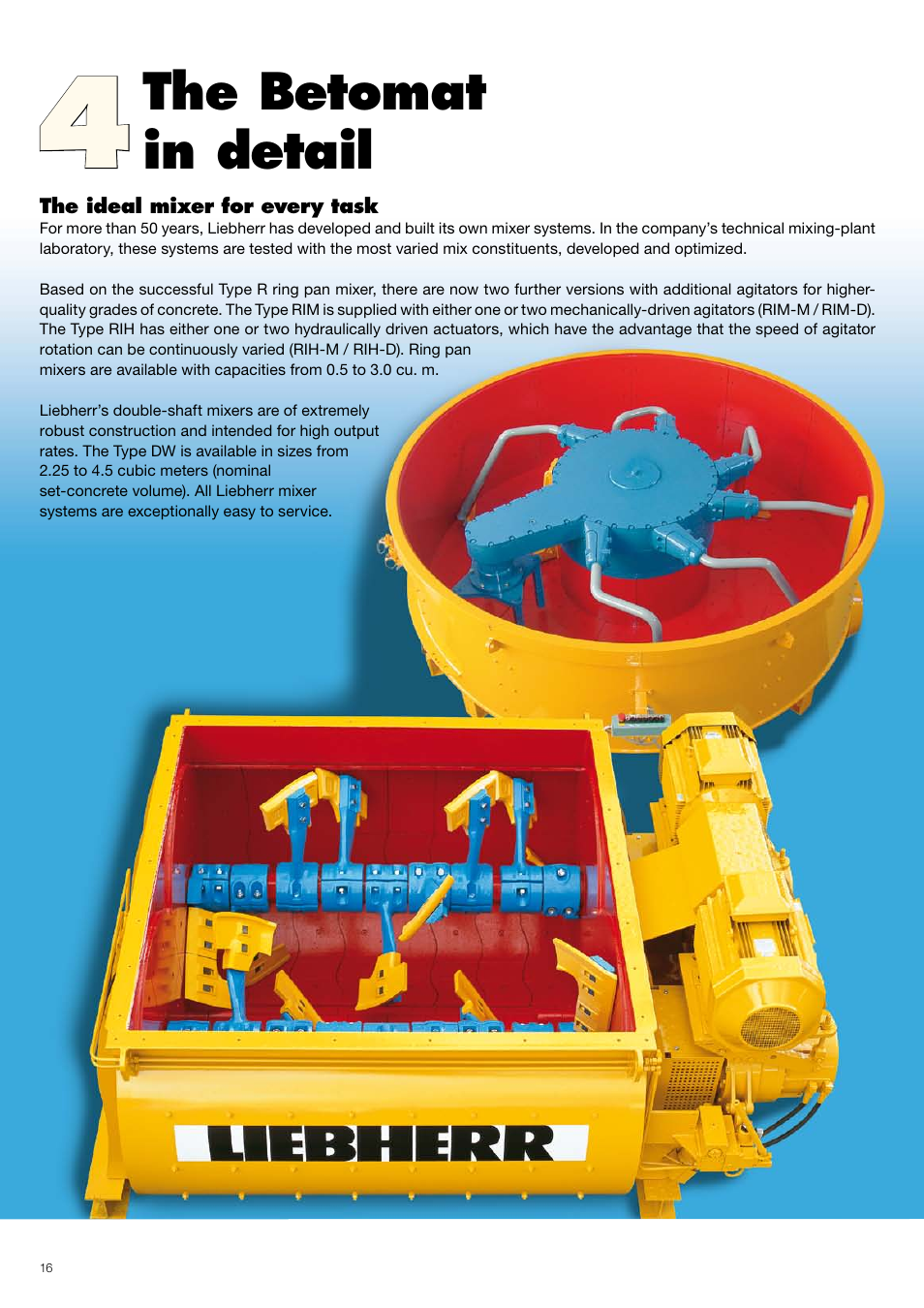 The betomat in detail | Liebherr Mixing Towers User Manual | Page 16 / 24