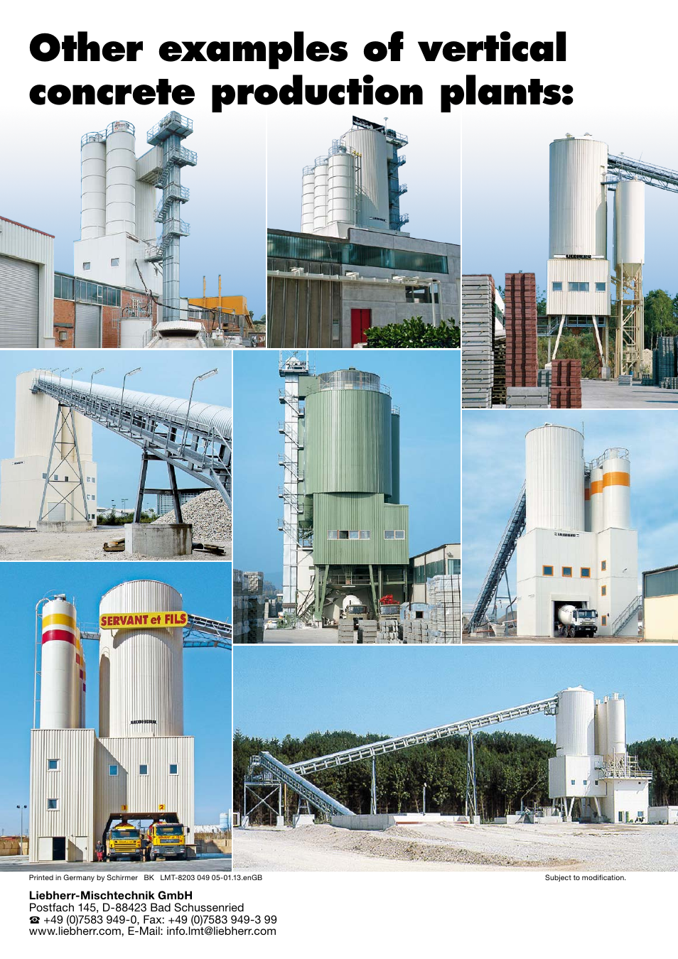 Liebherr Mixing Towers User Manual | Page 24 / 24