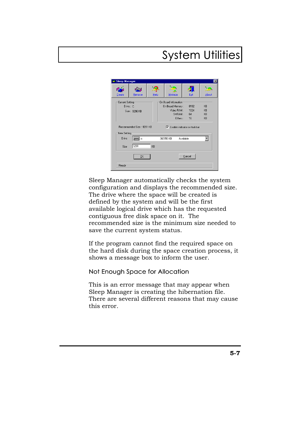 System utilities | Acer 365 Series User Manual | Page 100 / 138