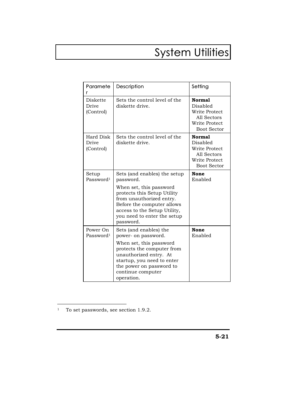System utilities | Acer 365 Series User Manual | Page 114 / 138