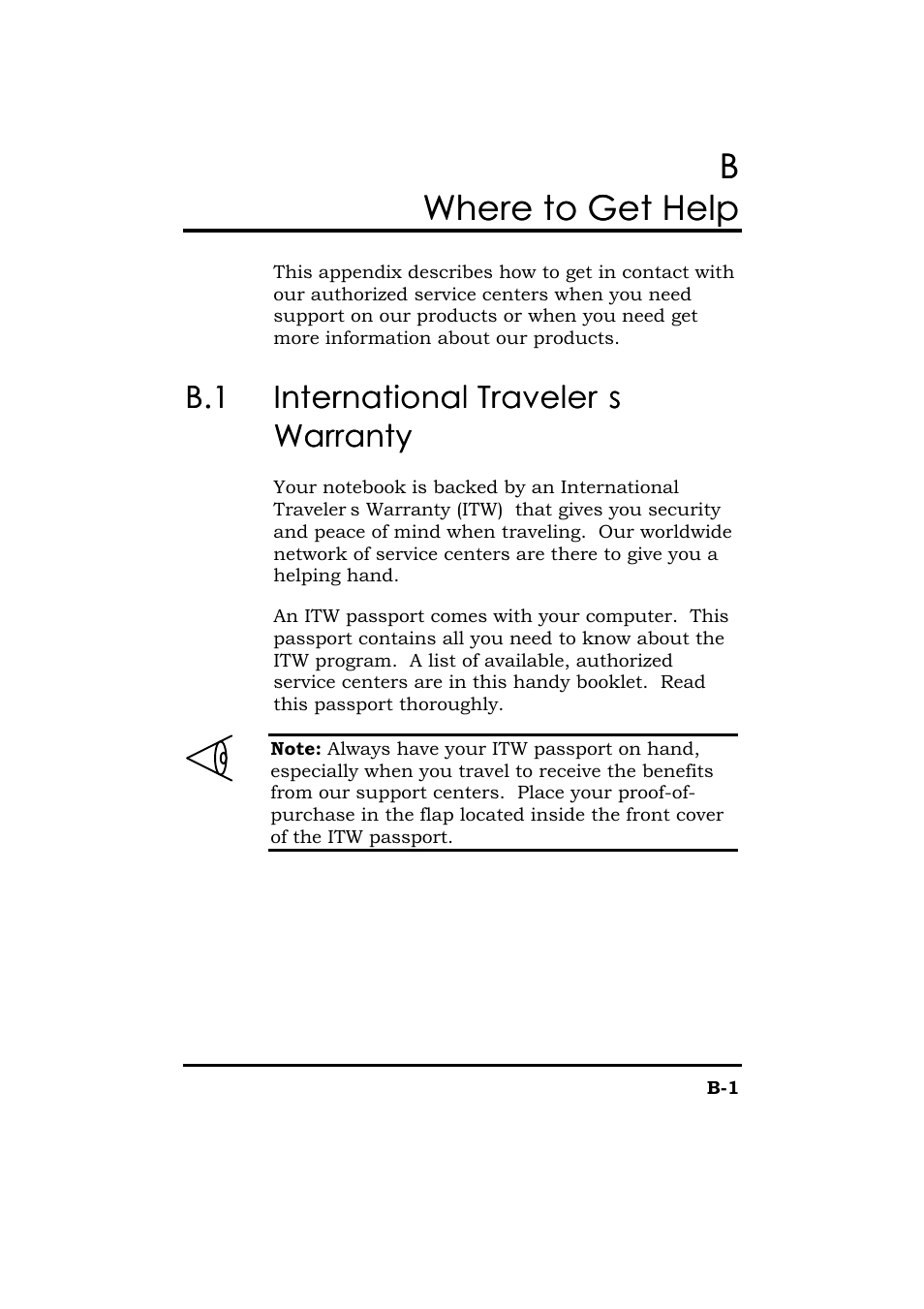 Where to get help where to get help, Appendix b, Appendix b where to get help | Where to get help, Bb where to get help where to get help | Acer 365 Series User Manual | Page 134 / 138