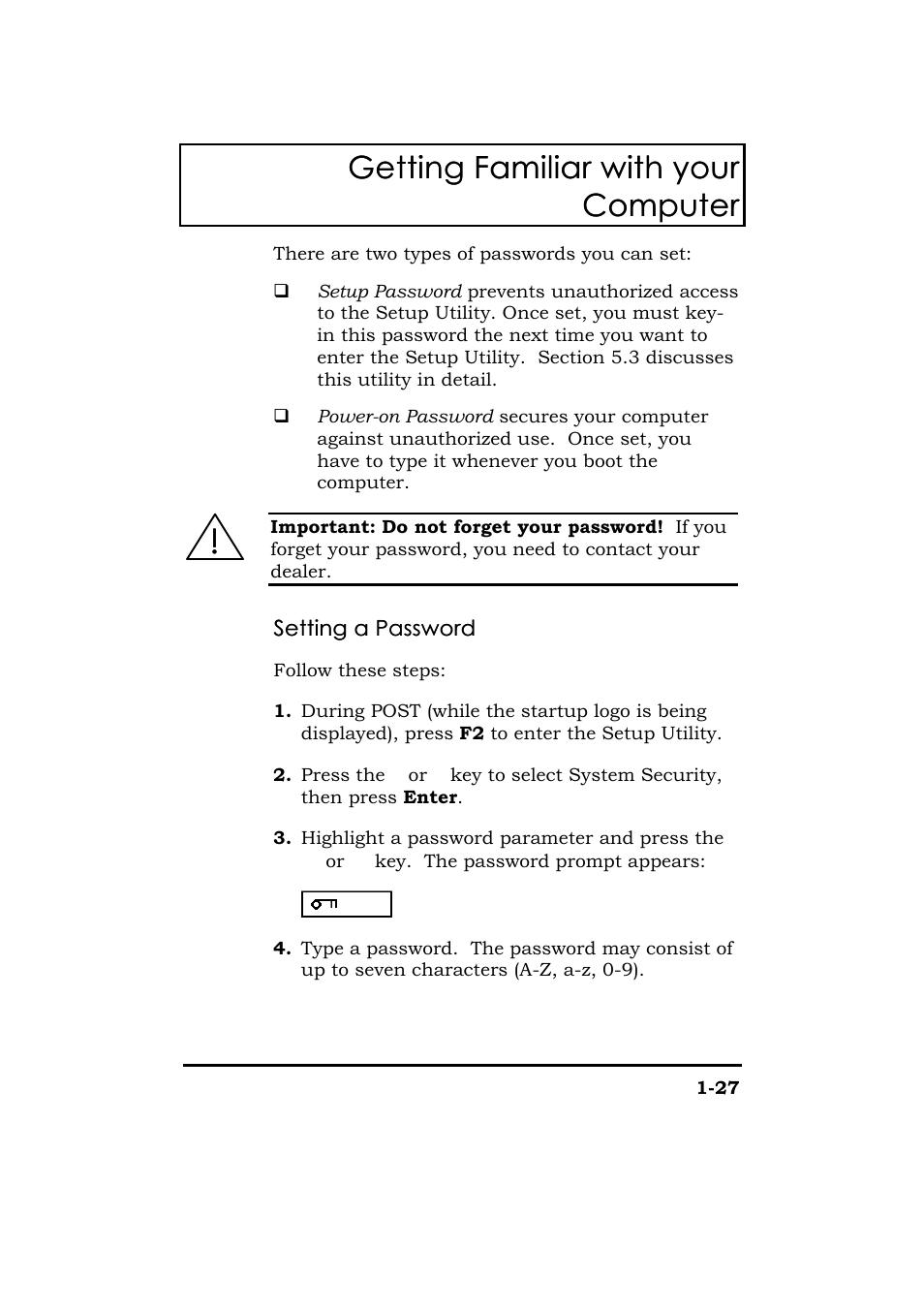 Getting familiar with your, Getting familiar with your computer computer | Acer 365 Series User Manual | Page 47 / 138