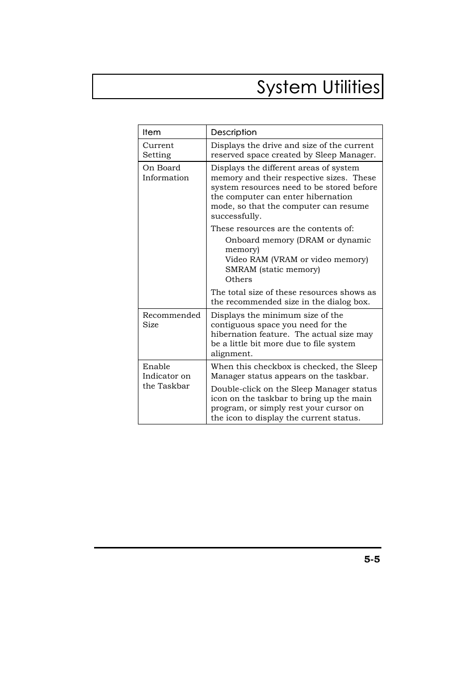 System utilities | Acer 365 Series User Manual | Page 98 / 138