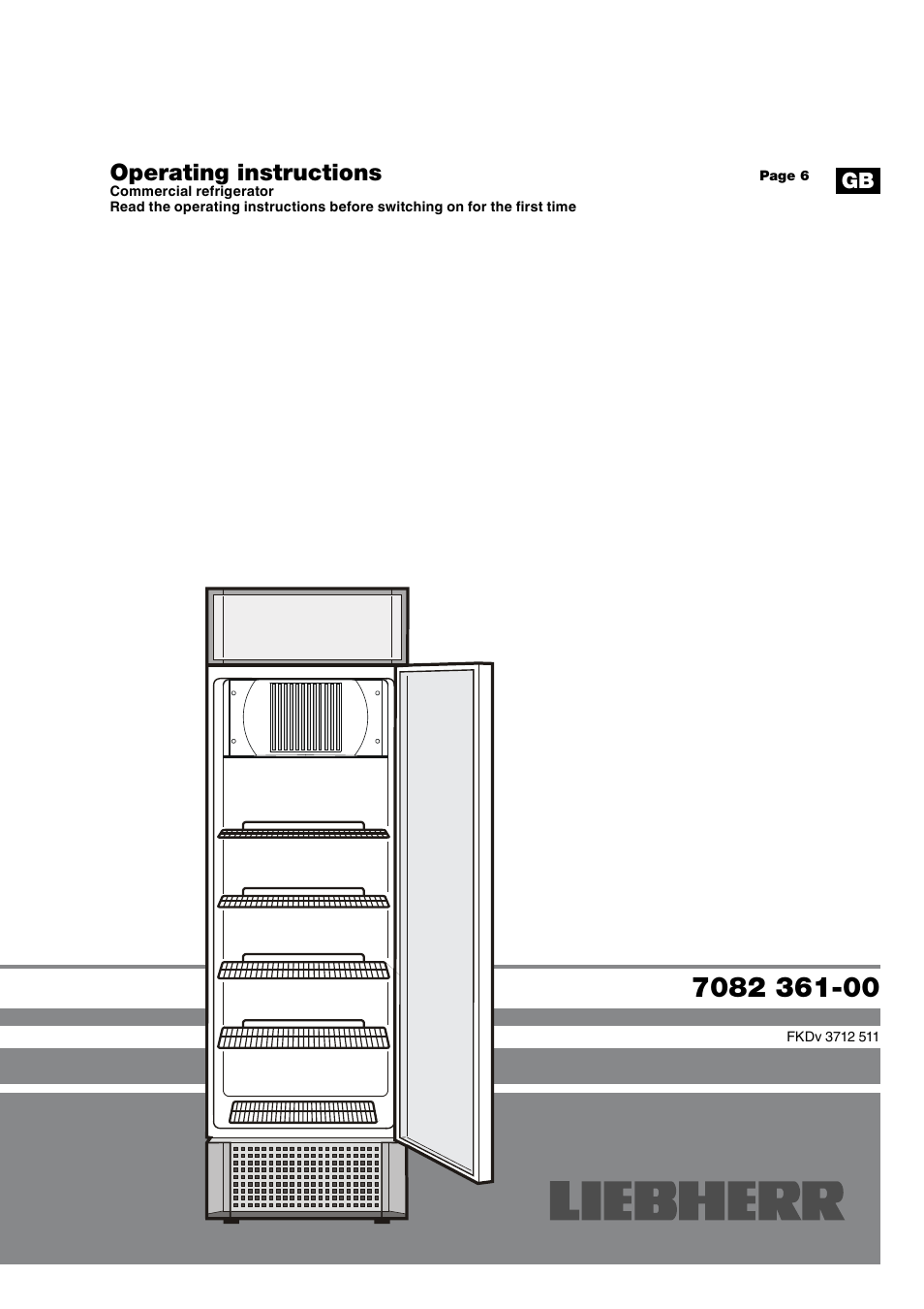 Liebherr FKDv 3713 Premium User Manual | 5 pages