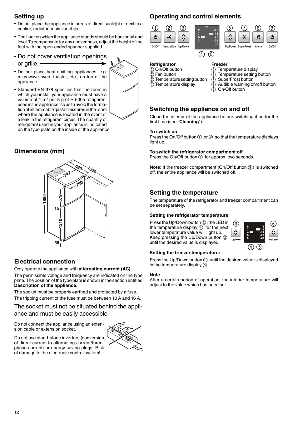 Liebherr CTNes 4753 Premium NoFrost User Manual | Page 4 / 9