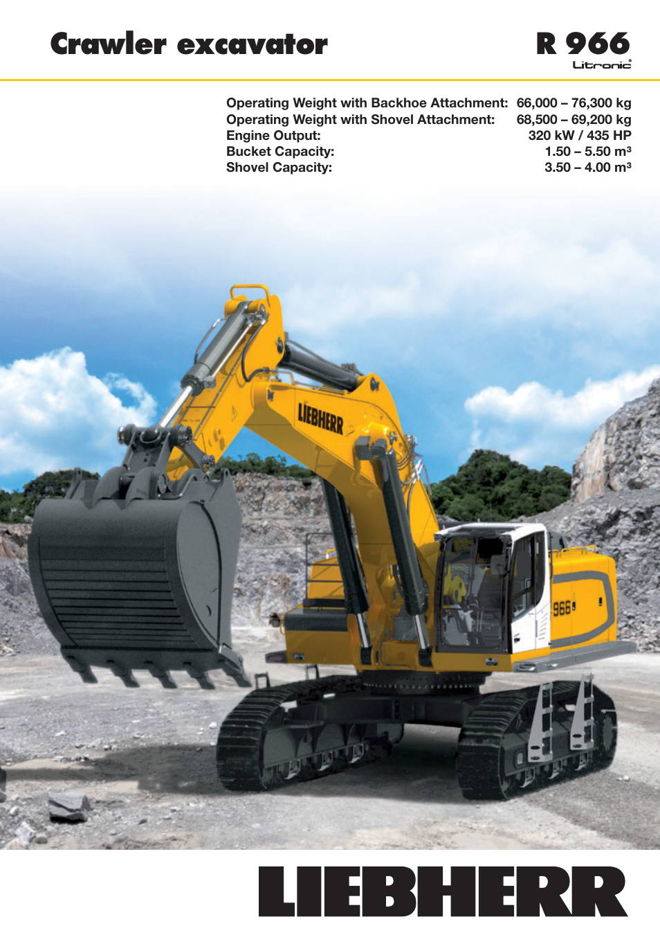 Liebherr R 966 User Manual | 24 pages