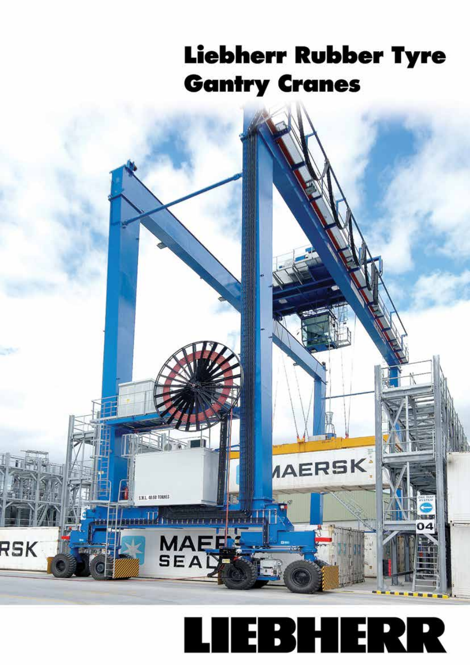 Liebherr Rubber tyre gantry cranes (RTG) User Manual | 8 pages