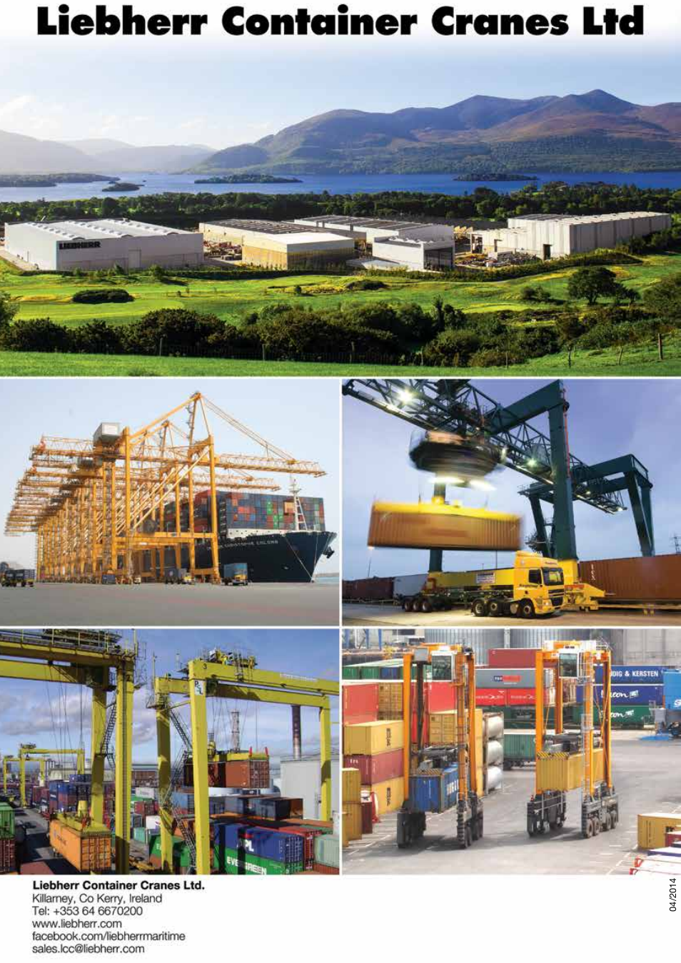 Liebherr Rubber tyre gantry cranes (RTG) User Manual | Page 8 / 8