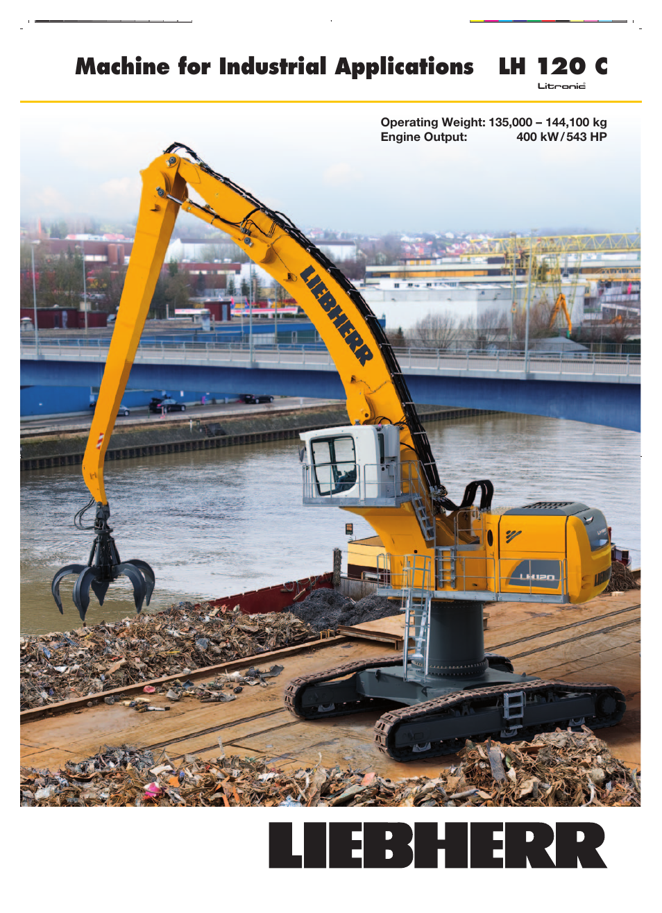 Liebherr LH 120 C Litronic User Manual | 12 pages