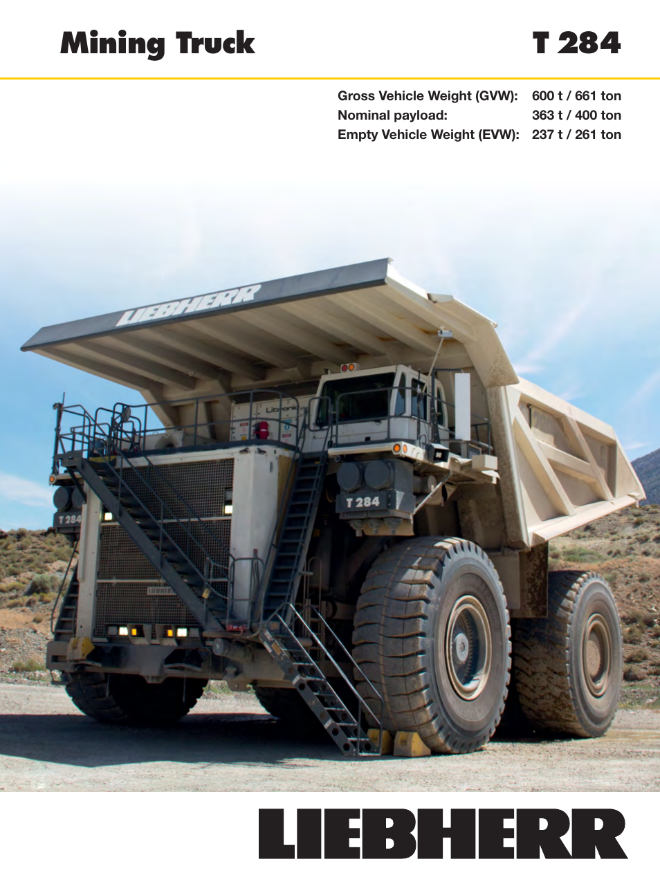 Liebherr T 284 User Manual | 24 pages