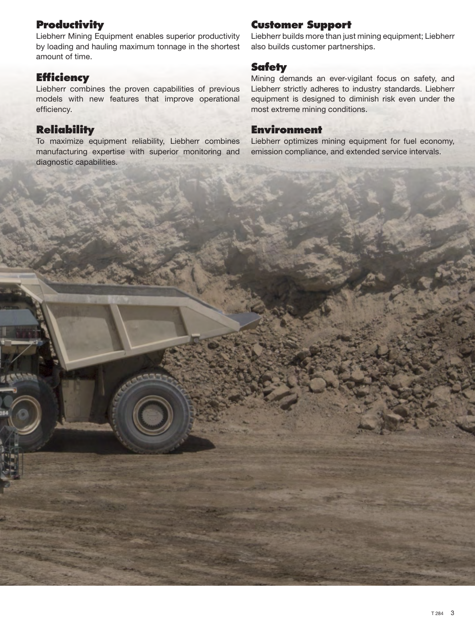 Liebherr T 284 User Manual | Page 3 / 24