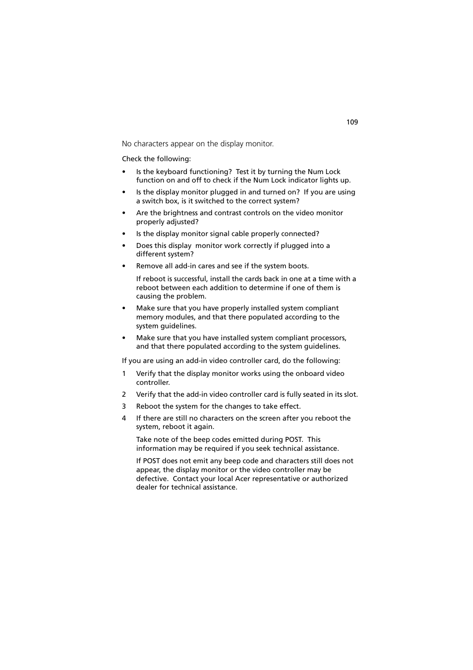 Acer Altos G540 Series User Manual | Page 119 / 146