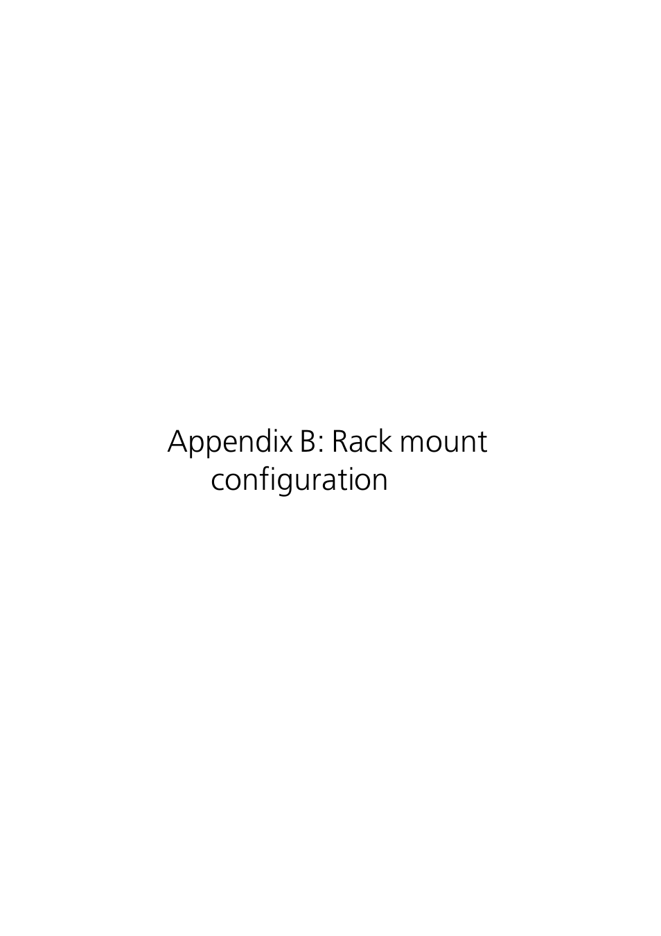 Appendix b: rack mount configuration | Acer Altos G540 Series User Manual | Page 129 / 146