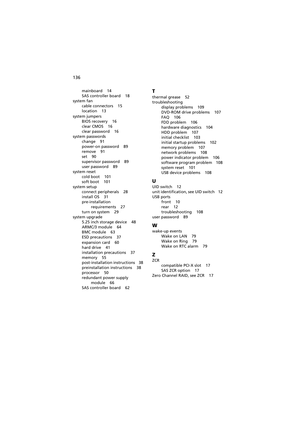 Acer Altos G540 Series User Manual | Page 146 / 146