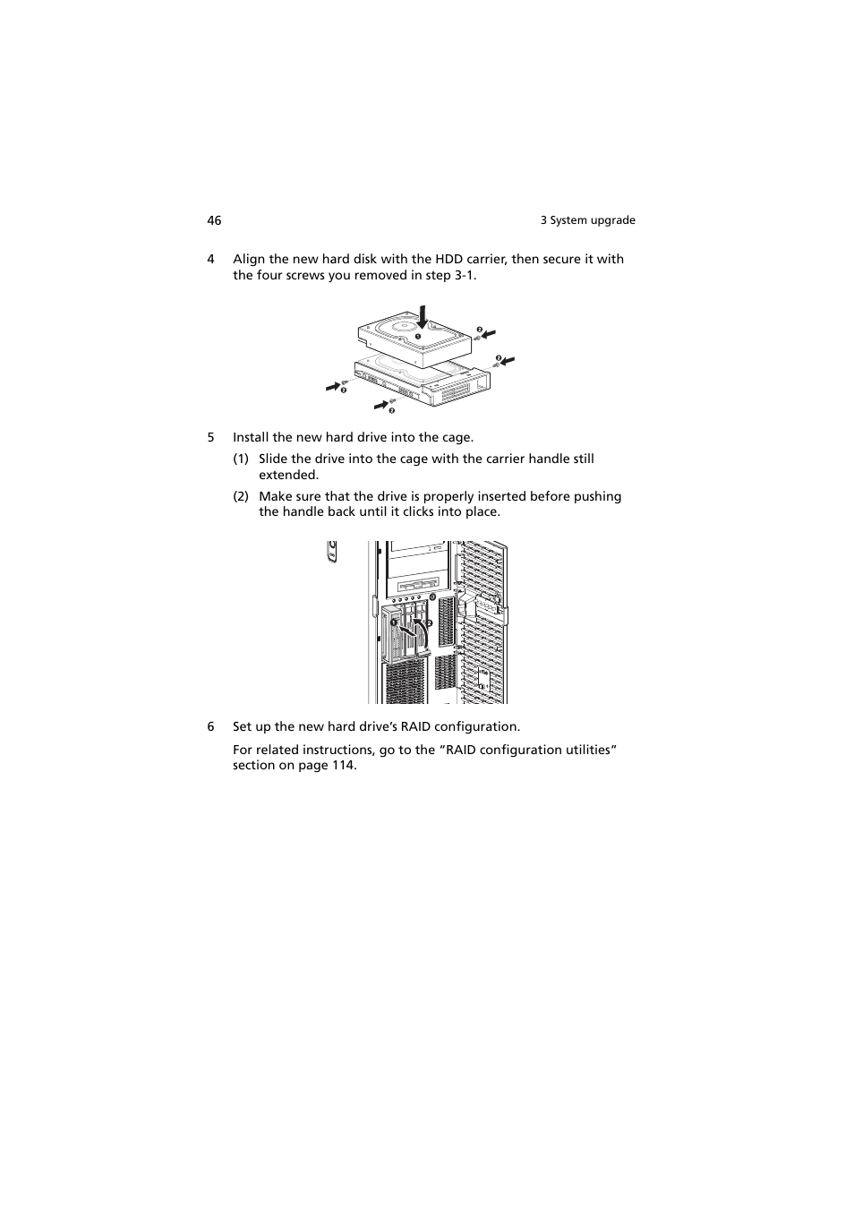 Acer Altos G540 Series User Manual | Page 56 / 146