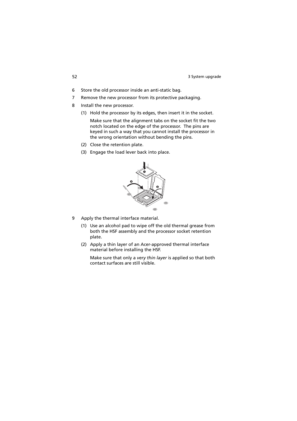 Acer Altos G540 Series User Manual | Page 62 / 146