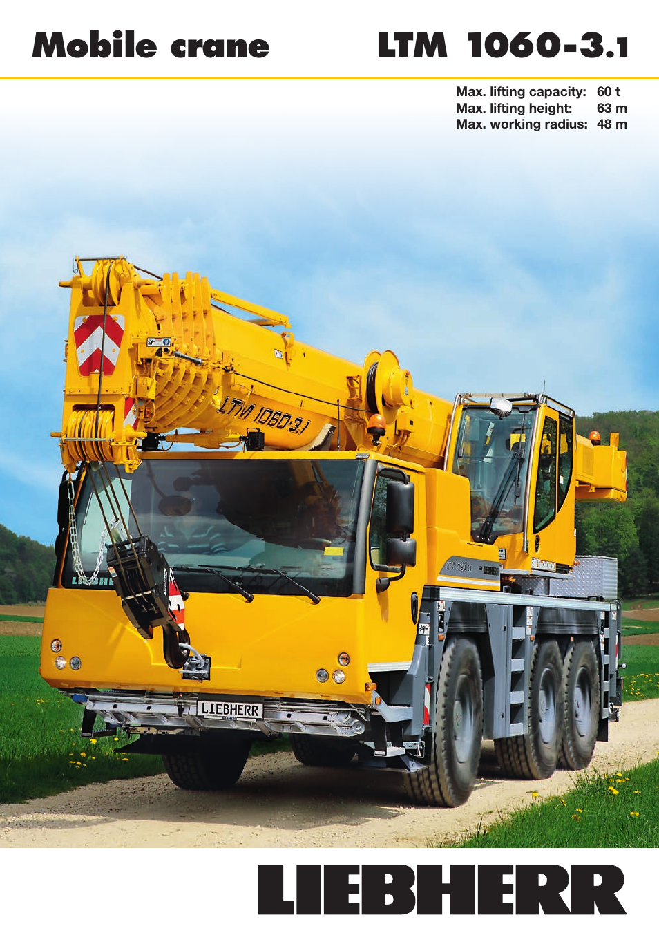 Liebherr LTM 1060-3.1 User Manual | 16 pages